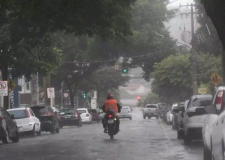 Estado tem alerta de chuvas intensas e ventos de até 60 km/h até sexta-feira>