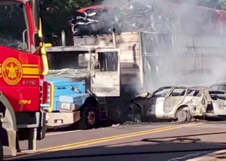 BR-262 é palco de mais uma tragédia na região pantaneira