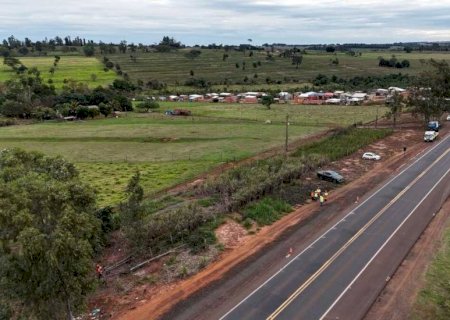 MSVia antecipa obras do novo contrato com implantação de faixa adicional na BR-163