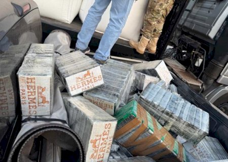 PF apreende em Campo Grande a maior carga de cocaína do ano em MS