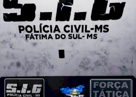 Ação conjunta resulta na prisão de traficante em Fátima do Sul >