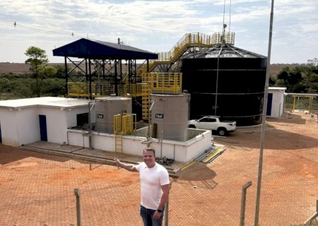 Nova Estação de Tratamento de Esgoto de Caarapó entra na fase final de construção