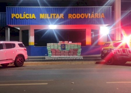 1,4 tonelada de maconha é apreendida em Maracaju>