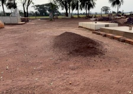 Município corre risco de ficar sem lugar para enterrar seus mortos