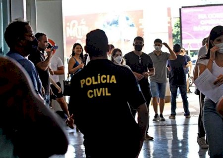 Com mais de 21 mil inscritos, Governo de MS realiza prova escrita de concurso da Polícia Civil neste domingo