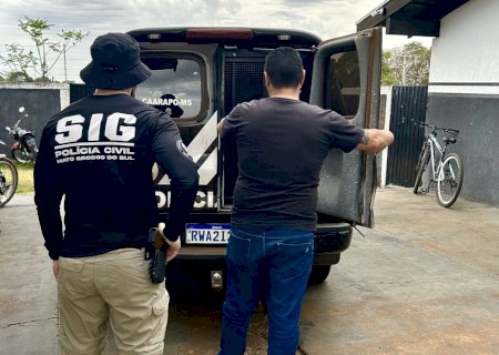 Homem é preso após atear fogo em companheira na aldeia indígena de Caarapó