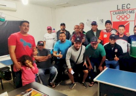 Congresso Técnico define equipes do Campeonato Caarapoense de Futebol Amador 2025