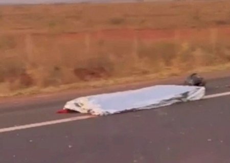 Motociclista morre em colisão frontal após ultrapassagem na MS-306