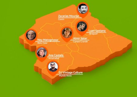 Mapa que ninguém decorou é berço de artistas improváveis de MS