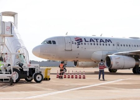 Prefeitura contabiliza 3184 passageiros no primeiro mês da Latam em Dourados