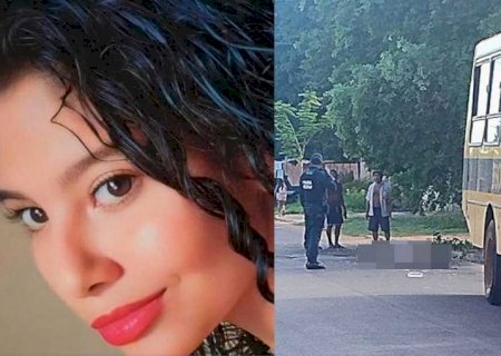 Estudante de enfermagem morre ao ser atropelada por ônibus em Coxim