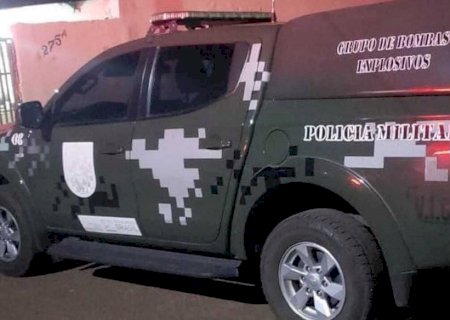 BOPE é acionado após descoberta de granada em casa usada por traficante em Ponta Porã