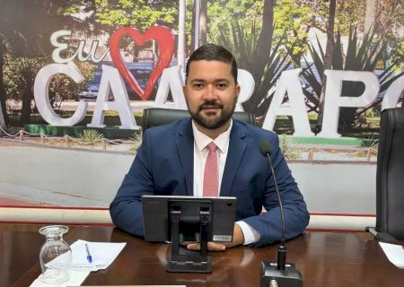 Presidente do Legislativo, João Paulo articula mudança no regimento interno da Câmara para tentar reeleição em Caarapó