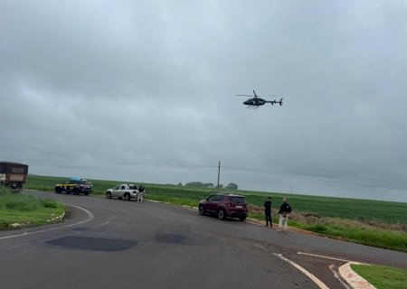 PRF intercepta duas remessas de cocaína com apoio aéreo; Uma delas ocorreu em Caarapó