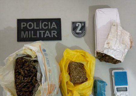Ocorrência de dano termina em prisão por tráfico de drogas na casa de idosa em Caarapó