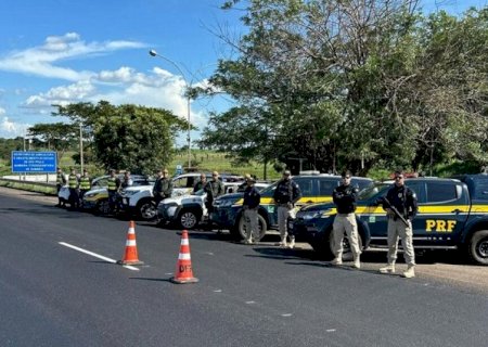 PRF lança Operação Natal 2025 e reforça fiscalização nas rodovias federais de MS