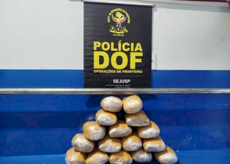 Adolescente é apreendida com drogas em ônibus na MS-156, entre Amambai e Caarapó