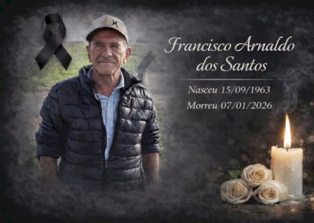 Nota de Falecimento: Morre aos 62 anos Francisco Arnaldo dos Santos, o 'Mole Mole'