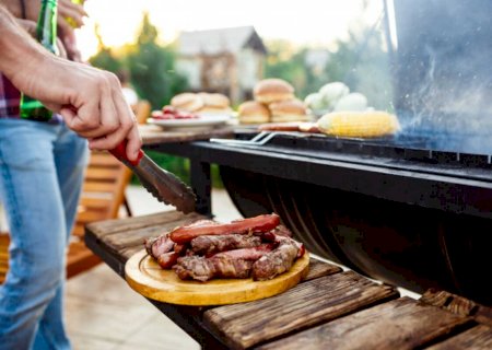 Evite acidentes: Cuidado com a churrasqueira