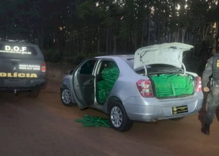 Foragido da Justiça de SP é recapturado com mais de uma tonelada de drogas em MS