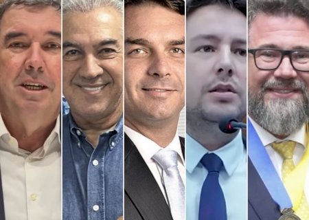 Reinaldo reunirá Flávio Bolsonaro e Riedel para fechar aliança e organizar agenda em MS