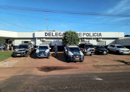 Homem é amarrado ao ameçar filha grávida com facão durante festa em Nova Alvorada do Sul