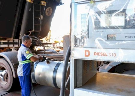 MS adere a subs&iacute;dio e diesel pode ter desconto de R$ 1,20 por litro