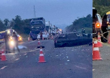 Homem morre em capotamento na BR-163