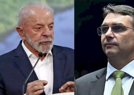 Lula e Flávio Bolsonaro empatam em 46% em eventual 2º turno