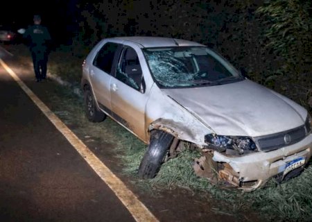 Motociclista morre em acidente entre carro e moto em Douradina 