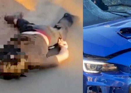 Motociclista atropelado por carro não resiste e morre em Ponta Porã