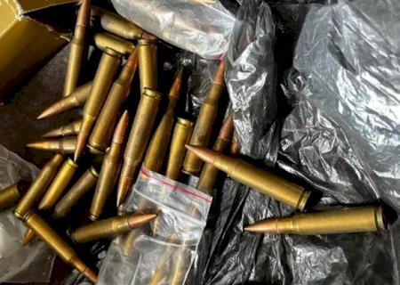 Confus&atilde;o familiar termina com apreens&atilde;o de 99 muni&ccedil;&otilde;es de fuzil>