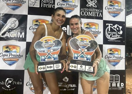Atleta de Caarapó conquista 2º lugar na 1ª Copa Prainha de Beach Tennis em Itaquiraí>