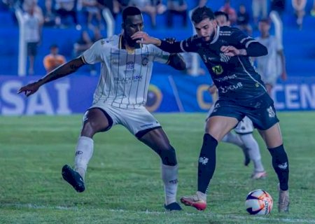 Operário-MS empata com Rio Branco (ES) e segue fora da zona de classificação na Copa Verde