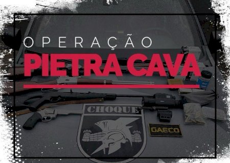 Gaeco prende seis na Operação Pietra Cava