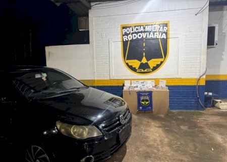 Motorista é preso com carga de emagrecedores avaliada em mais de R$ 233 mil>