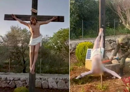 Israel lamenta e repudia atitude de soldado que destruiu imagem de Jesus Cristo>