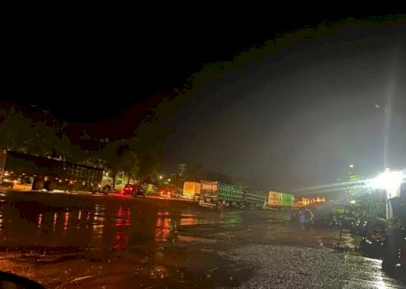 Colisão frontal na BR-163 deixa dois mortos em Jaraguari