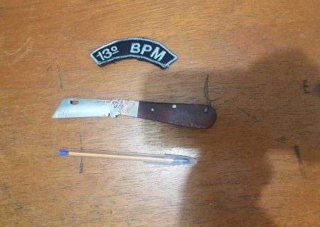 Adolescente é encontrado com canivete 'para proteção' dentro de escola em Dourados