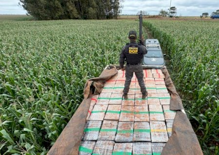 DOF apreende mais de 6 toneladas de maconha após perseguição em Dourados>