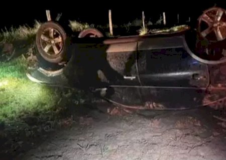 Perseguição termina com SUV destruído e mais de 1,5 tonelada de maconha apreendida>