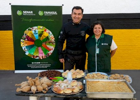 Padaria do presídio de Caarapó forma 12 internos em curso de produção de salgados>
