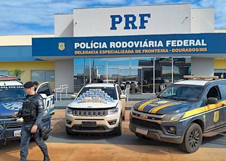 Taxista é flagrado transportando cocaína de Ponta Porã até Dourados>