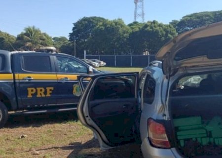 PRF apreende mais de meia tonelada de maconha após perseguição em Caarapó>