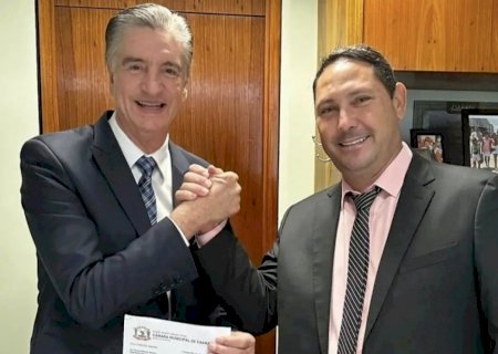 Sandro Pacheco agradece Dagoberto por mais R$ 200 mil destinados à saúde de Caarapó>