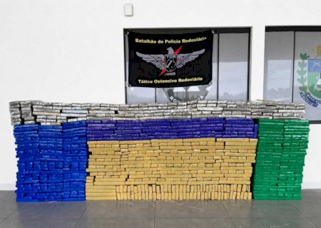 Maconha apreendida na MS-386 causa prejuízo de R$ 1,7 mi ao crime>