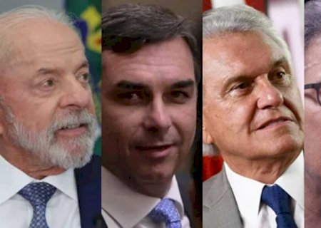 Big Data: Lula supera Flávio Bolsonaro e empata com Caiado e Zema no 2&ordm; turno