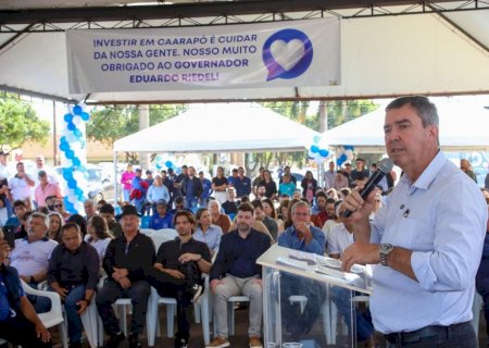 Em Caarapó, Riedel faz entrega de reforma e ampliação do Hospital São Mateus e lança novo pacote de obras>