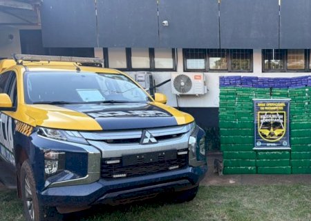 BPMRv apreende 690 quilos de maconha e causa prejuízo de R$ 1,4 milhão ao crime em Tacuru>