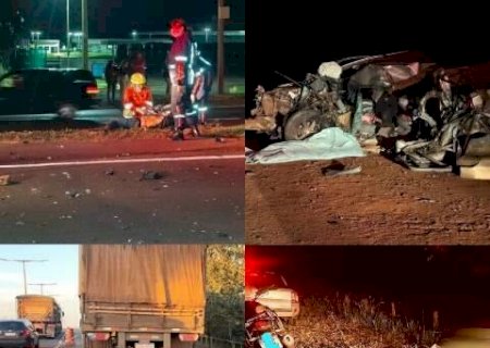 MS tem 4 mortos em acidentes nas rodovias em menos de 24 horas